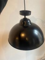 Matzwarte industriële hanglamp, Moins de 50 cm, Enlèvement ou Envoi, Utilisé, Métal