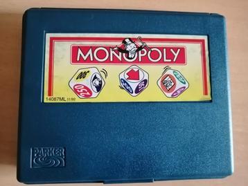 Vintage Monopoly de voyage - Parker 1992 beschikbaar voor biedingen