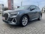 Audi Q3 Sportback 2023 Business Edition S line 35 TFSI 150, Auto's, Audi, Stof, Start-stop-systeem, 5 zetels, Particulier