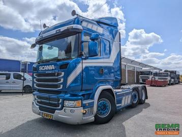 Scania R450 6x2/4 Highline Euro6A - 66T LZV - Dubbele tanks, Autos, Cruise Control, Achat, Scania, Diesel