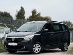 Dacia Lodgy 1.6i • 7 zit • GPS • Airco • Top Wagen, Auto's, Voorwielaandrijving, Zwart, 4 cilinders, 7 zetels