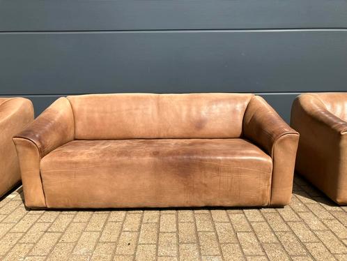 De Sede Ds-47 driezit 5mm Buffel NECK leder Mooie staat!, Huis en Inrichting, Zetels | Voetbanken en poefs, Ophalen of Verzenden