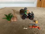 Playmobil Wildlife Stroper met quad (geen doos en geen boekj, Kinderen en Baby's, Ophalen of Verzenden, Zo goed als nieuw, Complete set