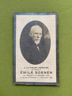 Emile Soenen 1846 Deynze 1926 Courtrai, Verzamelen, Bidprentjes en Rouwkaarten, Ophalen of Verzenden, Bidprentje