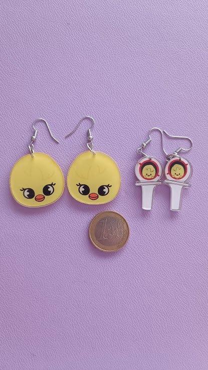 Stray kids skzoo Felix oorbellen, Verzamelen, Muziek, Artiesten en Beroemdheden, Nieuw, Kleding, Ophalen of Verzenden