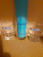 Setje glazen koningsbronnen (kabé), Verzamelen, Ophalen of Verzenden