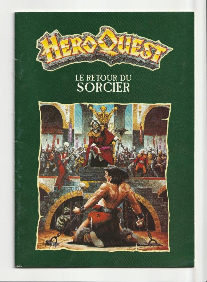 HeroQuest 1989 deux livres de Quêtes, Hobby en Vrije tijd, Gezelschapsspellen | Bordspellen, Gebruikt, Drie of vier spelers, Ophalen