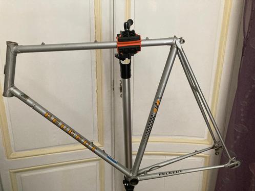 Peugeot All Reynolds fietsframe maat 64 zilvergrijs, Fietsen en Brommers, Fietsen | Heren | Sportfietsen en Toerfietsen, Gebruikt