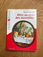 Livre Alice au pays des merveilles, Boeken, Fictie, Lewis Carroll, Zo goed als nieuw, Ophalen