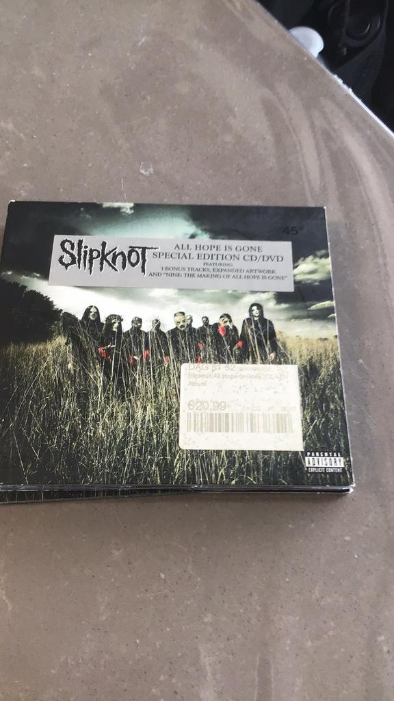 slipknot : all hope is gone (cd + dvd), Cd's en Dvd's, Cd's | Hardrock en Metal, Ophalen of Verzenden