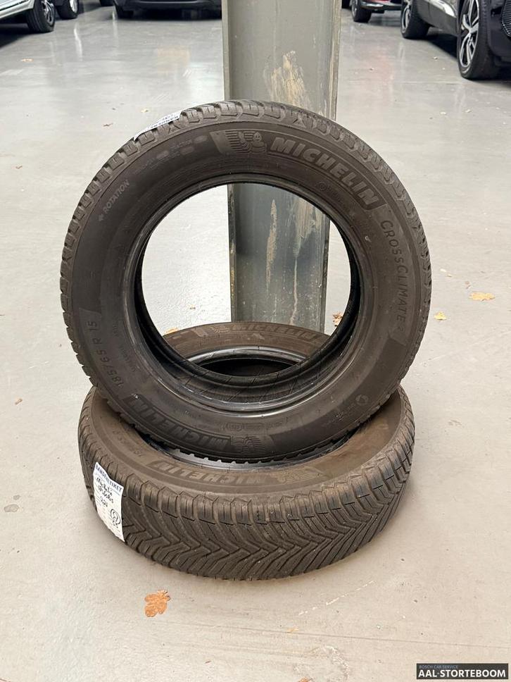 2x Michelin CrossClimate banden 185/65 R15 88H, Auto-onderdelen, Banden en Velgen, Band(en), All Season, 15 inch, 185 mm, Personenwagen