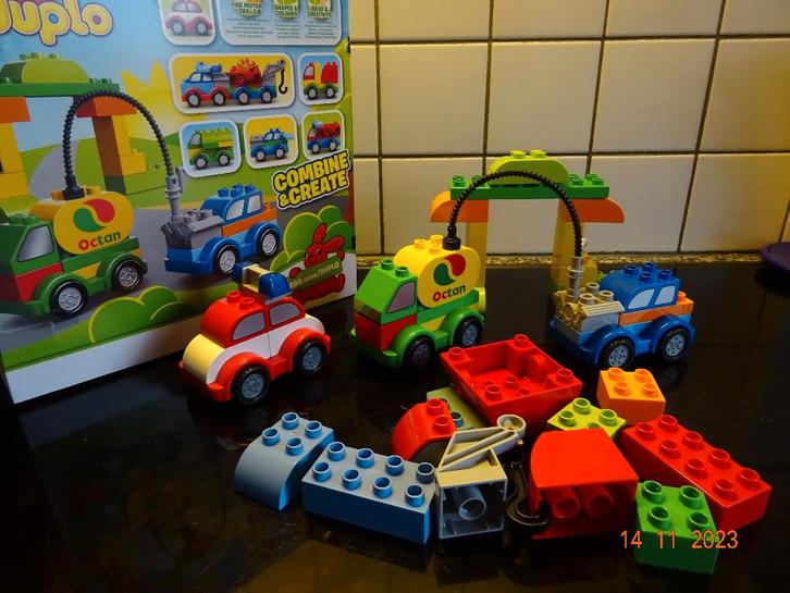 Duplo Creatieve Auto's - 10552*VOLLEDIG*PRIMA STAAT*, Enfants & Bébés, Jouets | Duplo & Lego, Duplo, Ensemble complet, Enlèvement ou Envoi