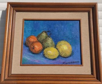 Huile sur toile nature morte signe Walter jonckheere beschikbaar voor biedingen