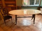 Mooie marmeren tafel in goede staat + 6 stoelen, Maison & Meubles, Tables | Tables à manger, 150 à 200 cm, 100 à 150 cm, Utilisé