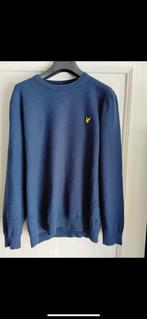 Pull original Lyle & Scott, Comme neuf, Bleu, Enlèvement ou Envoi, Taille 52/54 (L)