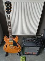 Gibson copy+roland xl 20w+ koffer, Enlèvement, Gibson