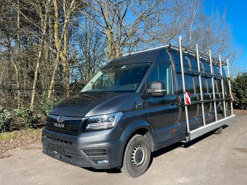 MAN TGE 3.180 L5H3 - MAXI - imperiaal en zijdrager - Automaa, Auto's, Bestelwagens en Lichte vracht, Bedrijf, Te koop, ABS, Achteruitrijcamera