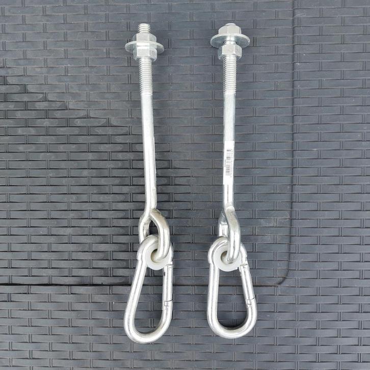 NIEUW - Schommelhaken (2 stuks), Hobby & Loisirs créatifs, Hobby & Loisirs Autre, Neuf, Enlèvement ou Envoi