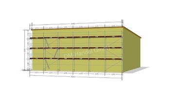 Échafaudage alu complet de 150m²