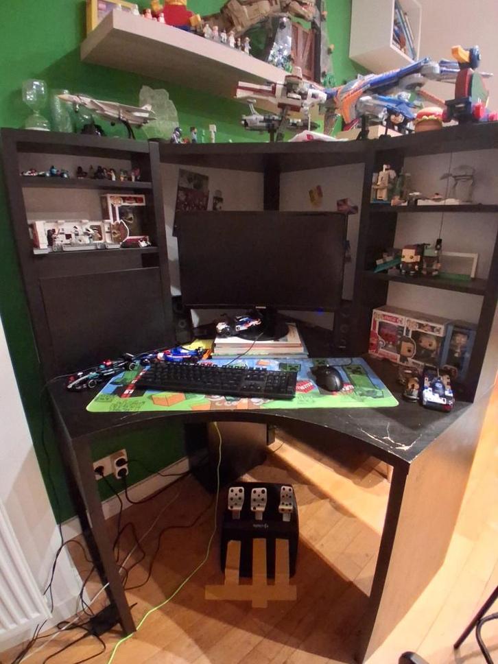 Bureau gaming, Maison & Meubles, Bureaux, Utilisé, Bureau, Enlèvement