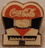 PIN Coca Cola Salute to Customers 1992, Verzamelen, Ophalen of Verzenden, Zo goed als nieuw
