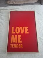 Kader  - ' Love me tender " rood/oranje, Ophalen