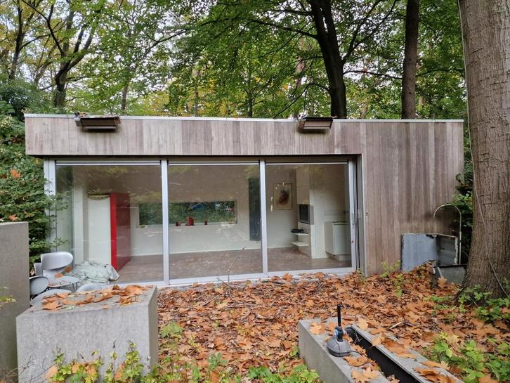 Compleet Chalet, met badkamer, keuken echt, Caravans en Kamperen, Stacaravans, Ophalen