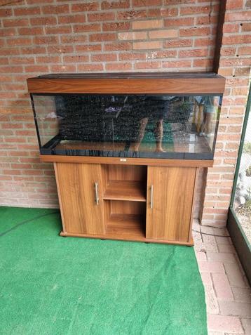Juwel 240L Aquarium – Donker Eiken met 3D Achterwand beschikbaar voor biedingen
