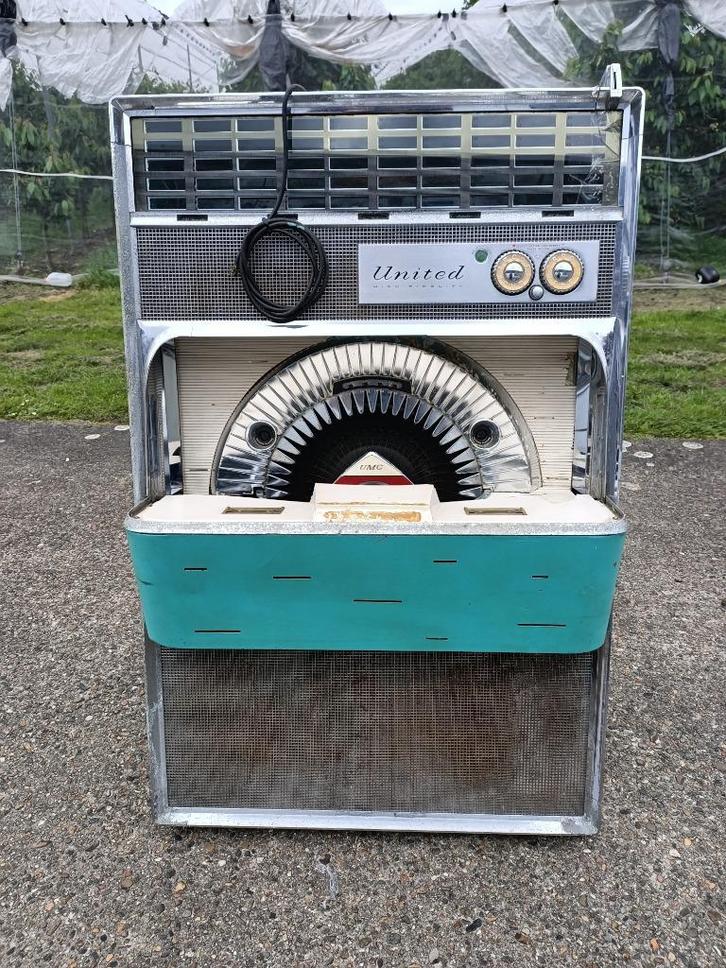 United UPB-100 (1959) Jukebox / Opknapper/ Parts !!!, Verzamelen, Automaten | Jukeboxen, Ophalen