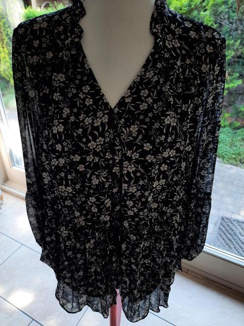 Toffe blouse PAPRIKA - L/XL, Kleding | Dames, Blouses en Tunieken, Zo goed als nieuw, Maat 42/44 (L), Zwart, Ophalen of Verzenden