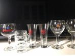 Bierglazen — België, Ophalen of Verzenden, Gebruikt, Glas of Glazen, Overige merken