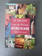De axa gids voor de mooiste wijnstreken van Europa, Boeken, Reisgidsen, Europa, Ophalen of Verzenden, Reisgids of -boek, Lannoo