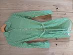 Dames jurk wit en groen, Kleding | Dames, Ophalen, Zo goed als nieuw, Maat 38/40 (M), Wit