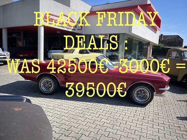 Ford Mustang Cabrio, Auto's, Oldtimers, Particulier, Ford, Benzine, Cabriolet, Automaat, Rood