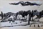 Theo Humblet - Brabants landschap, Ophalen of Verzenden