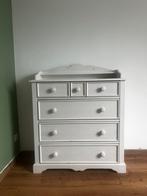 Wit dressoir, Kinderen en Baby's, Kinderkamer | Commodes en Kasten, Ophalen, Gebruikt, 105 cm of meer, 75 tot 100 cm