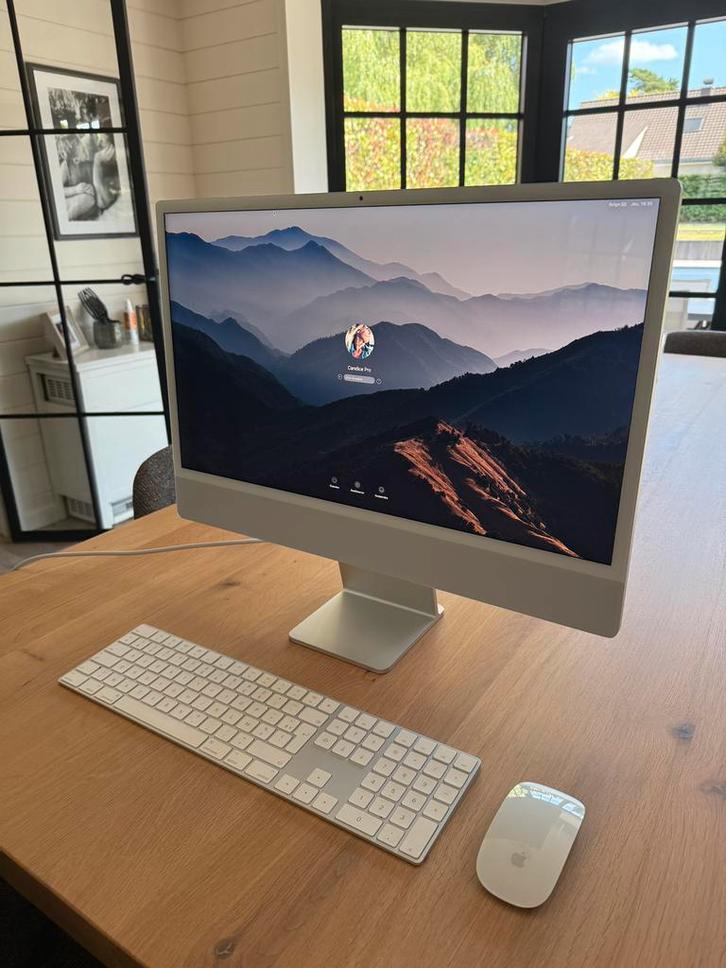 IMAC 24” (2021) - Excellent état, Computers en Software, Apple Desktops, Zo goed als nieuw, iMac, SSD, Ophalen