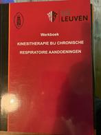 Werkboek kinesitherapie bij chronische respiratoire aandoeni, Utilisé, Enlèvement ou Envoi, Enseignement supérieur