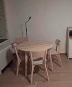 Zo goed als ongebruikte eettafel met 4 stoelen, Enlèvement, Comme neuf