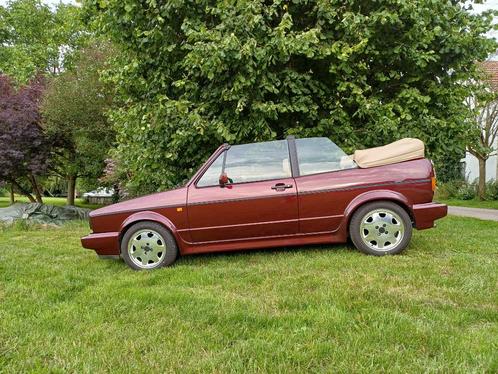 VW Golf 1 Cabriolet Classic Line, Auto's, Volkswagen, Particulier, Golf, Alarm, Boordcomputer, Lederen bekleding, Lichtmetalen velgen