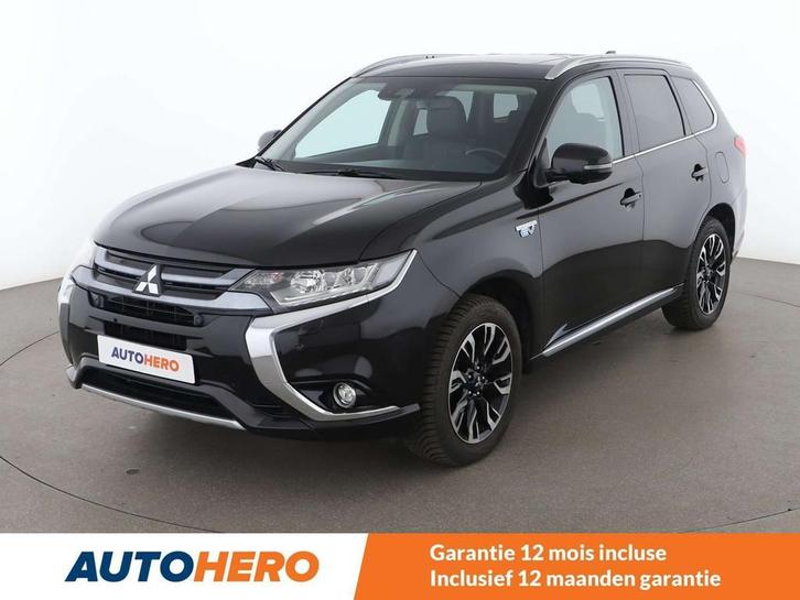 Mitsubishi Outlander 2.0 PHEV Top 4WD (bj 2017, automaat), Auto's, Mitsubishi, Te koop, Outlander, 360° camera, 4x4, ABS, Achteruitrijcamera