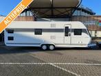 Hobby Prestige 720 KWFU MEGA KORTING + STAPELBED!, Rondzit, 7 tot 8 meter, Tot en met 6, Schokbreker