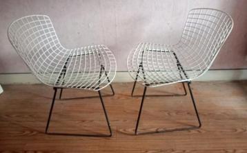 Chaise vintage bertoia knoll année 70  beschikbaar voor biedingen