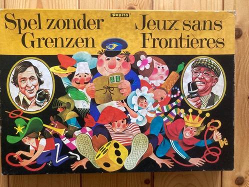 Vintage Spel Zonder Grenzen BRT RTB seventies TV show EU, Hobby en Vrije tijd, Gezelschapsspellen | Bordspellen, Gebruikt, Vijf spelers of meer