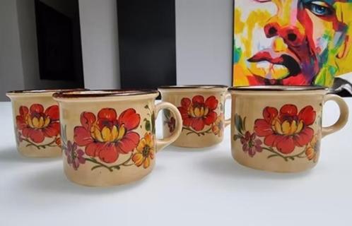 Porcelaine Italienne Weidmann 4 tasses à café, Antiquités & Art, Antiquités | Porcelaine, Enlèvement ou Envoi