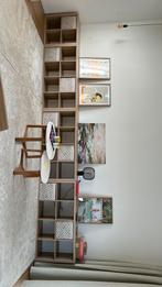 Ikea Kallax combinatie met opbergdozen, Ophalen, Zo goed als nieuw