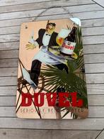 Duvel spiegel met ketting, Verzamelen, Ophalen of Verzenden, Zo goed als nieuw, Duvel