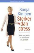 boek: sterker dan stress - Sonja Kimpen, Livres, Santé, Diététique & Alimentation, Santé et Condition physique, Utilisé, Envoi