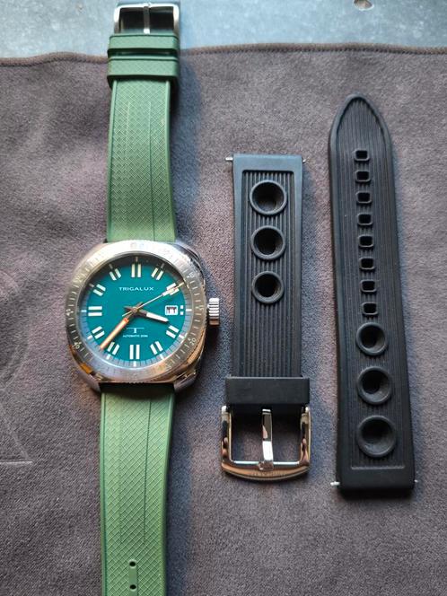 Trigalux. T-diver, Handtassen en Accessoires, Horloges | Heren, Zo goed als nieuw, Ophalen of Verzenden
