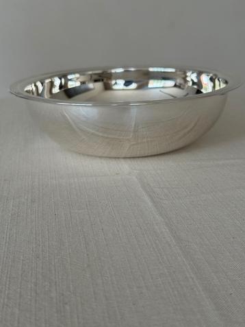 Maestri verzilverde ronde bowl - ø21 - in perfecte staat beschikbaar voor biedingen